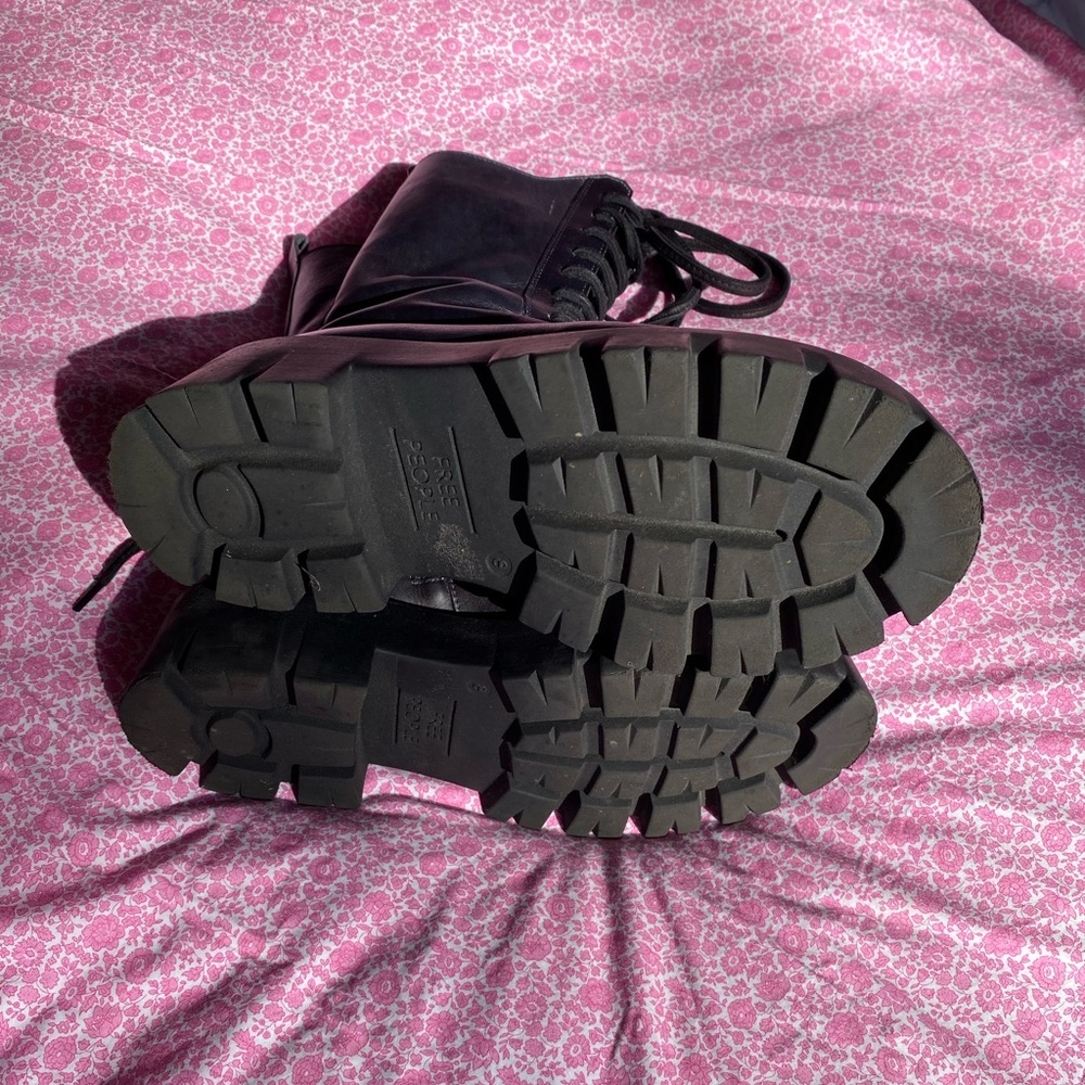 Free People Jones Boots Black 8 - Picture 10 of 16